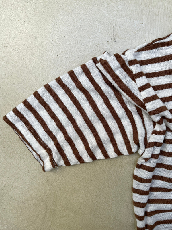 Tee shirt Linen stripes